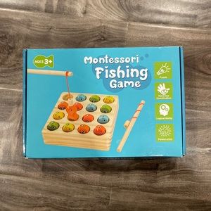 New in box - Montessori Fishing Game
